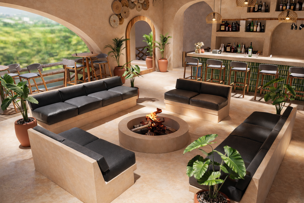 RENDER BAR-VISTA SOFA