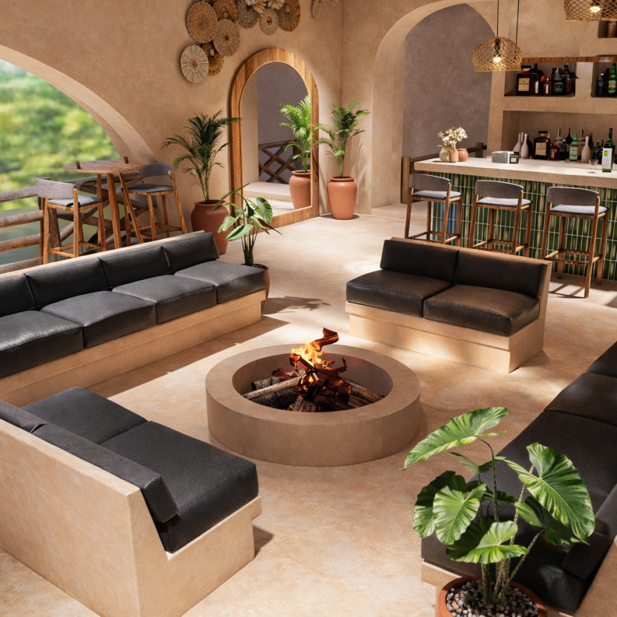 RENDER BAR-VISTA SOFA