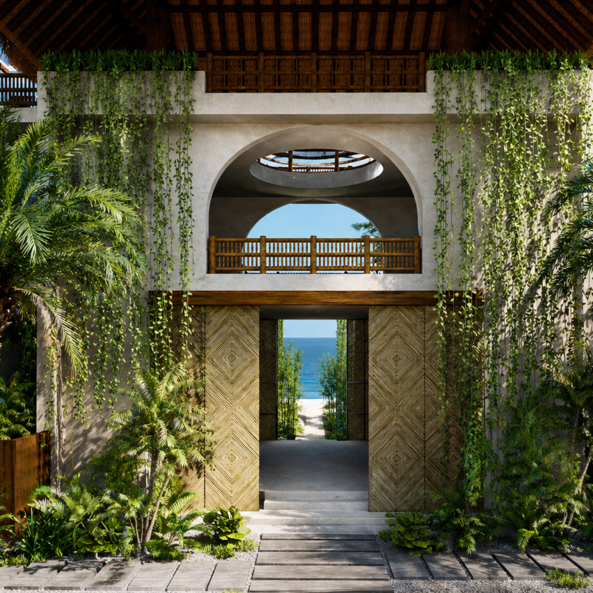 RENDER VISTA LATERAL A CALLE